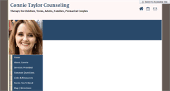 Desktop Screenshot of connietaylorcounseling.com